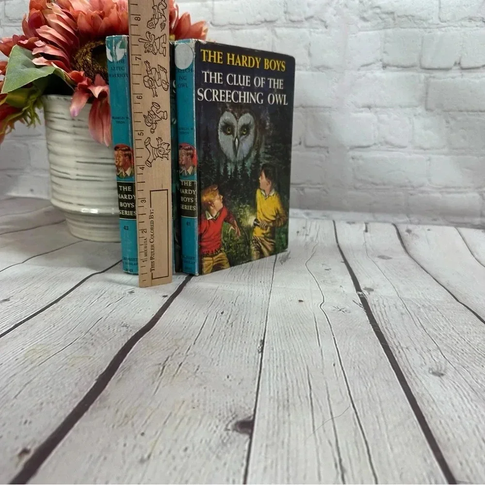 vintage hardy boys series books vol  41, 42, 43